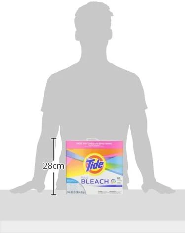 Tide plus Bleach Powder Laundry Detergent, Original, 144 oz, 89 loads - Image 3