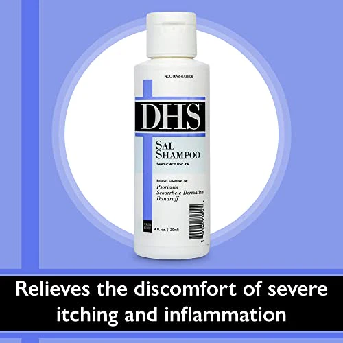 DHS SAL Shampoo 4 oz, Pack of 1 - Image 4