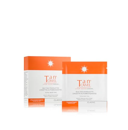 Tan Towel Tan Towel Full Body Classic 5 Pack, 0.5 FL OZ Each - Image 2