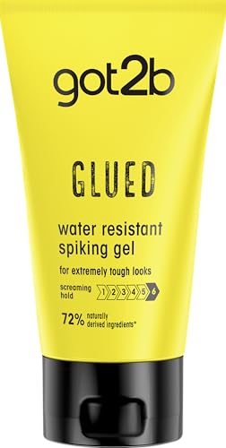 Got2B Schwarzkopf Glued Spiking Glue Hair Gel, Water Resistant, Strong Hold for Up to 72 Hours, 150 ml,package may vary - Image 2