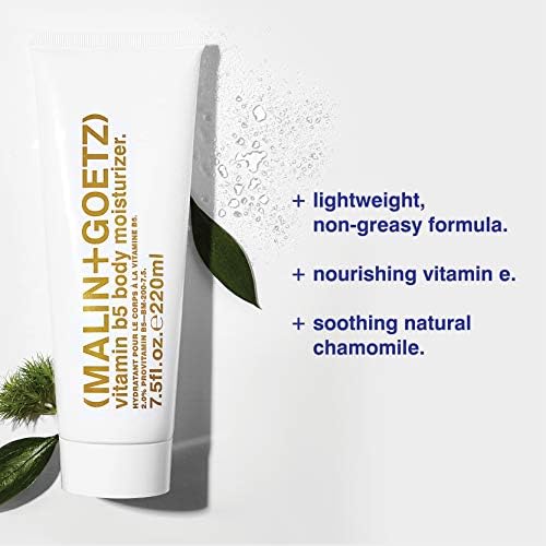 Malin + Goetz Vitamin B5 Body Moisturizer, 7.5 Fl. Oz. - Moisturizing Body Cream for Men & Women, Hydrating Hand & Body Lotion, All Skin Types, Vegan & Cruelty Free - Image 4