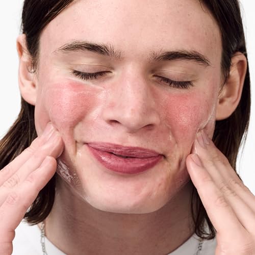 Clinique Redness Solutions Soothing Oil Free Face Cream Cleanser with Probiotic Technology | Appropriate for Skin with Rosacea, 5 Fl Oz - Image 4