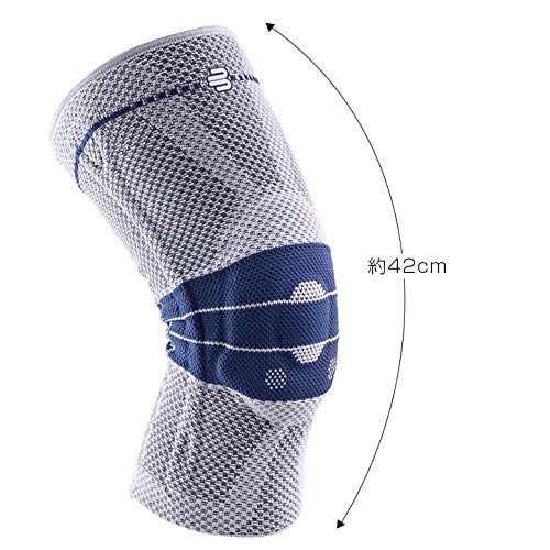 Bauerfeind - GenuTrain P3 - Patella Knee Support - for Misalignment of The Kneecap - Left Knee - Size 4 - Color Titanium - Image 4