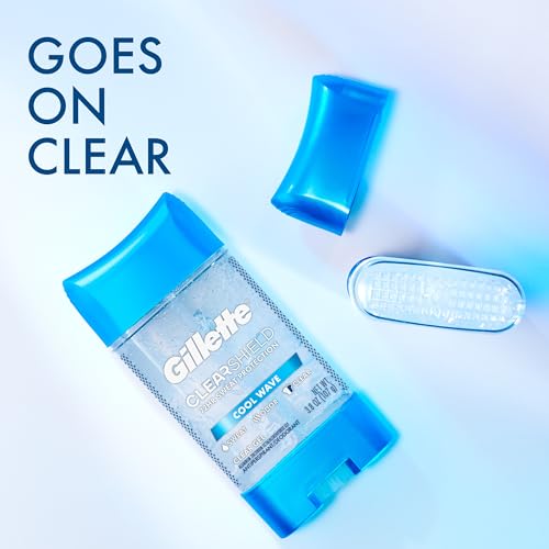Gillette Anti-perspirant/deodorant Clear Gel (Pack of 6) - Image 2