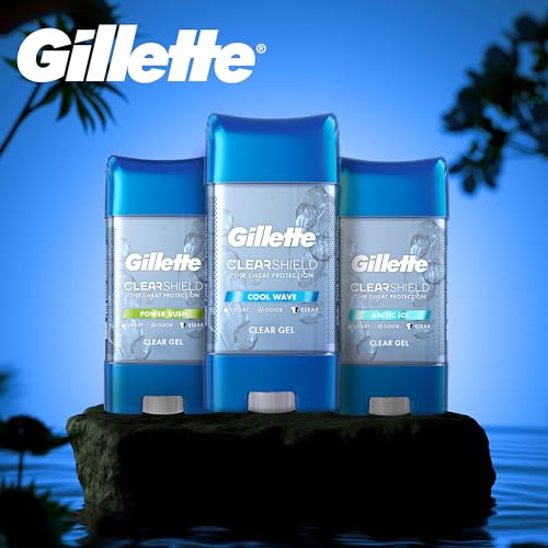 Gillette Anti-perspirant/deodorant Clear Gel (Pack of 6) - Image 7