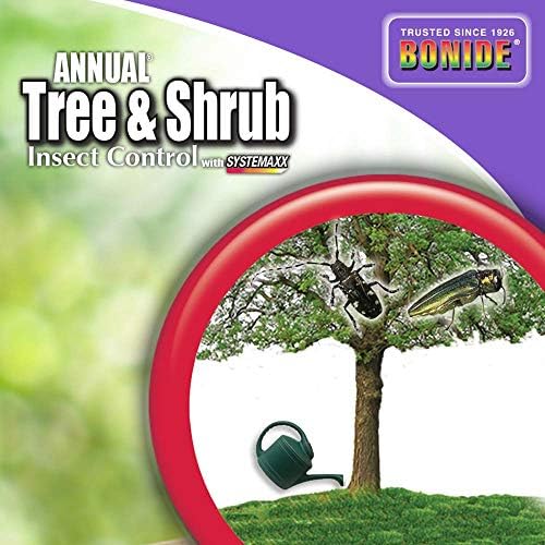 Bonide Annual Tree & Shrub Insect Control with Systemaxx, 32 oz Concentrate, Year Long Protection and Bug Killer - Image 4