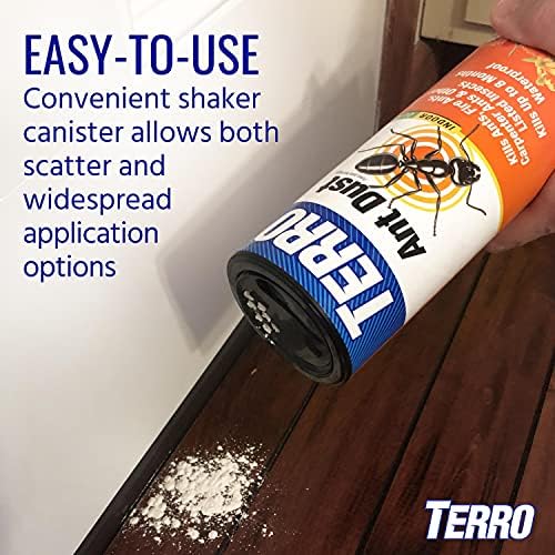 TERRO T600 Ant Dust Powder Killer for Indoors and Outdoors - Kills Ants, Fire Ants, Carpenter Ants, Roaches, Spiders, and Other Insects , 1lb - Image 7