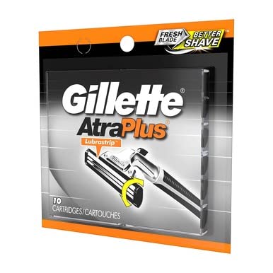 Gillette AtraPlus Cartridges with Lubrastrip, 10-Count Packages (Pack of 2) - Image 5