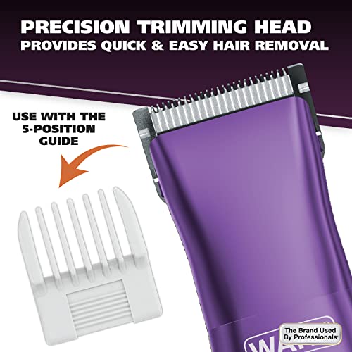 Wahl Pure Confidence Rechargeable Electric Trimmer, Shaver, & Detailer for Smooth Shaving & Trimming of The Face, Underarm, Eyebrows, & Bikini Areas – Model 9865-100 - Image 4