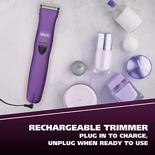 Wahl Pure Confidence Rechargeable Electric Trimmer, Shaver, & Detailer for Smooth Shaving & Trimming of The Face, Underarm, Eyebrows, & Bikini Areas – Model 9865-100 - Image 5