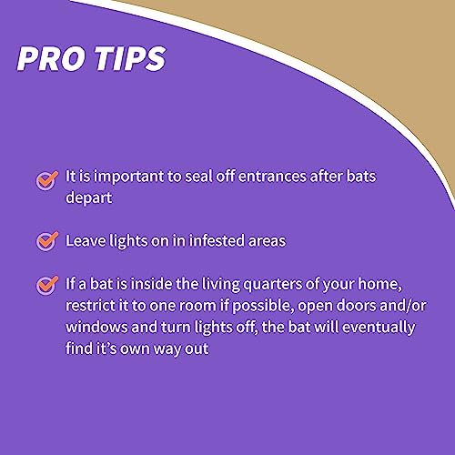 Bonide Bat Magic Bat Repellent, Pack of 4 Ready-to-Use Peppermint Oil Scent Packs for Long Lasting Indoor Bat Control - Image 5