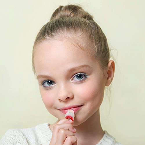 Expressions 12pc Roll On Lip Gloss Set with Carrying Case, Glossy Lip Make-up for Kids and Teens - Fruity Flavors, Non Toxic, Kid Friendly, Party Gift, Best Friends - Image 9