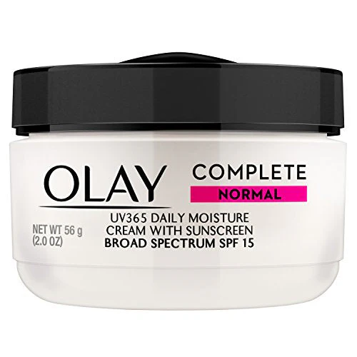 Olay Face Moisturizer Complete All Day UV Moisture Cream with Sunscreen SPF 15, Normal Skin, 2 Fl Oz (Pack of 3) - Image 3