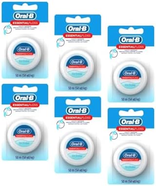Oral-B Essential Floss 55 Yards Waxed (Pack of 6) - Image 2