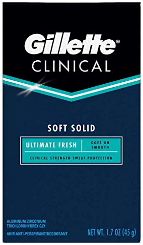 Gillette Clinical Anti-Perspirant Deodorant, Ultimate Fresh Advanced Solid 1.70 oz (Pack of 3) - Image 2
