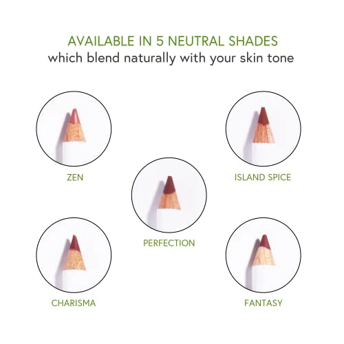 Honeybee Gardens Irresistible Lip Liner In Perfection, Mocha Rose Color, Long-Lasting, Gluten-Free, Vegan, 0.04 oz - Image 7