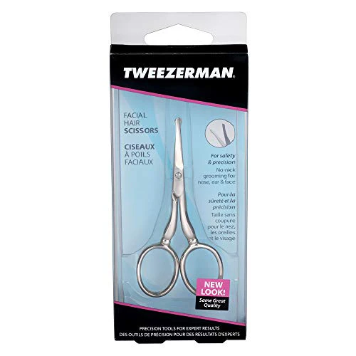 Tweezerman Facial Hair Scissors - Image 3