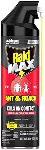 Raid Max Ant and Roach Spray (14.5 OZ,Pack - 1) - Image 9