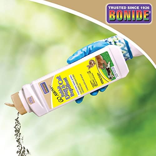 Bonide Go Away! Rabbit, Dog, & Cat Repellent Granules, 1 lb Ready-to-Use, Keep Dogs off Lawn, Garden, Mulch & Flower Beds - Image 6