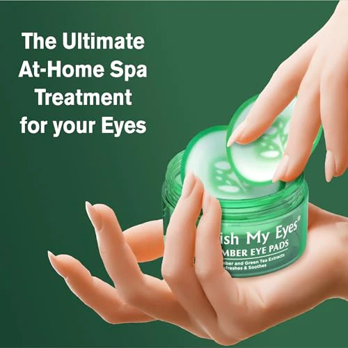 Fran Wilson Nourish My Eyes Eye Pads - Soothe Tired Eyes, Reduce Puffiness & Dark Circles, hydrates the skin around the eyes - 36 Count - Cooling & Refreshing, Instantly (Cucumber) - Image 2