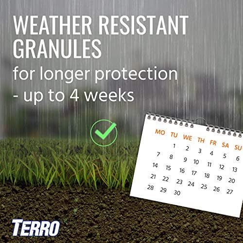 TERRO T2600 Perimeter Ant Bait Plus - Outdoor Ant Bait and Killer - Attracts and Kills Ants, Carpenter Ants, Roaches, Crickets, Earwigs, Silverfish, Slugs and Snails - 2Lbs - Image 3