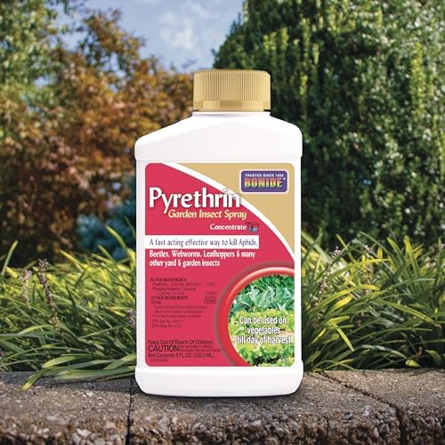 Bonide Pyrethrin Garden Insect Spray Concentrate, 8 oz Ready-to-Mix Fast Acting Insecticide for Outdoor Garden Use - Image 7