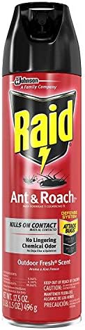 Raid Ant & Roach Killer Defense System, Outdoor Fresh Scent 17.5 Ounce (Pack of 12) - Image 3