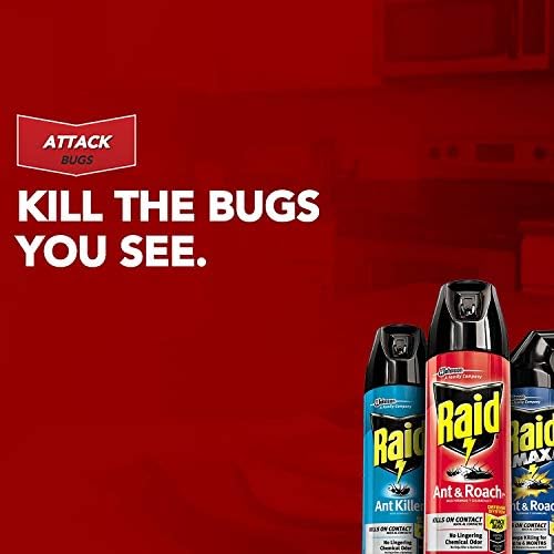 Raid Ant & Roach Killer Defense System, Outdoor Fresh Scent 17.5 Ounce (Pack of 12) - Image 8