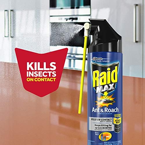 Raid Max Ant & Roach Aerosol Spray 14.50 oz (Pack of 6) - Image 4