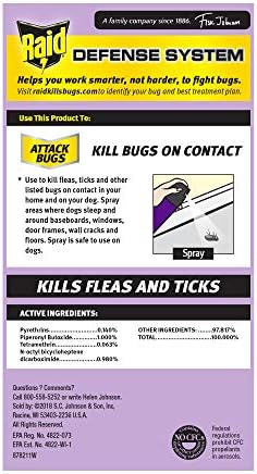 Raid Flea Killer, Kills Fleas, Crickets, Roaches, Silverfish and Ticks, Use in Your Home or on Your Dog (1 Pound (Pack of 6)) - Image 2