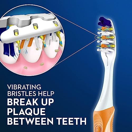 Oral-B Pulsar Expert Clean Battery Toothbrush, Medium, Tooth Brush Pack of 2, (Packaging may vary), Oral Care - Image 3