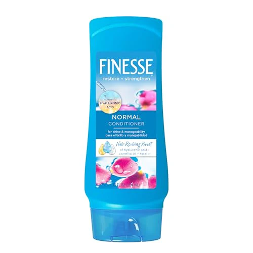 FINESSE Restore + Strengthen Normal Conditioner, 13 oz (Pack of 6), Enhance Hair's Shine & Manageability - Image 2