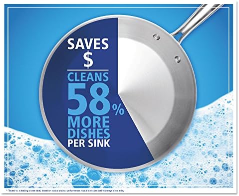 Dawn 45113EA Manual Pot & Pan Dish Detergent, Lemon, 38 oz Bottle - Image 2