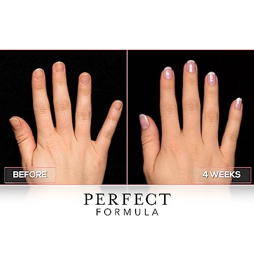 Perfect Formula Clear Gel Coat - Nail Strengthener, Keratin Treatment, Clear Nail Polish - Strengthener for Damaged Nails - Made In The USA .60 fl oz. - Image 3