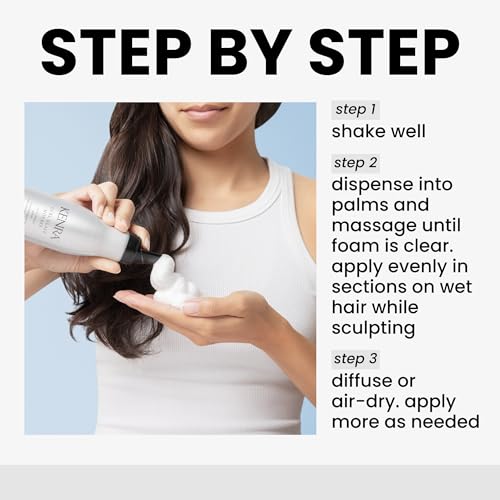 Kenra Curl Glaze Mousse 13 | Curl Control Glaze | Provides Frizz Control & Humidity Resistance | All Hair Types - Image 4