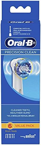 Braun Oral-B Precision Clean Replacement Toothbrush Heads Pack of 6 - Image 2