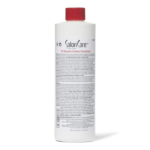 Salon Care 20 Volume Creme Developer, Uniform Lift, Easy to Handle Cream Consistency, Stabilized Formula, 16 Ounce - Image 2