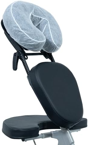 EARTHLITE Fitted Disposable Face Cradle Covers – Medical-Grade, Soft, Non-Sticking Massage Headrest Covers for Massage Tables & Massage Chairs (50 count) - Image 5