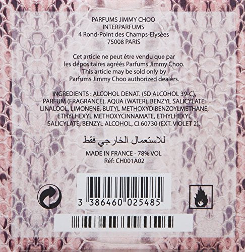 JIMMY CHOO Eau de Parfum - Long Lasting Fragrance with notes of Tea Rose, Tiger Orchid & Cedarwood - Floral & Fruity - Image 9