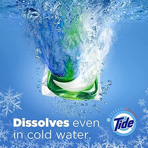 Tide Pods Laundry Detergent, Clean Breeze, 57 Pacs Capsules, 46 Ounce - Image 7