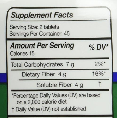Equate - Fiber Supplement, 90 Chewable Tablets (Compare to Fiber Choice) - Image 4