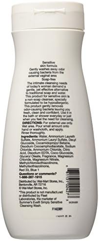 Equate Feminine Wash Sensitive Skin Fresh Scent 15 oz - Image 2