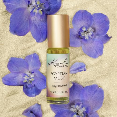 Kuumba Made Egyptian Musk Fragrance Oil Roll-On 0.125 fl oz (3.7ml) | Rollerball Perfume | Alcohol Free - Image 2