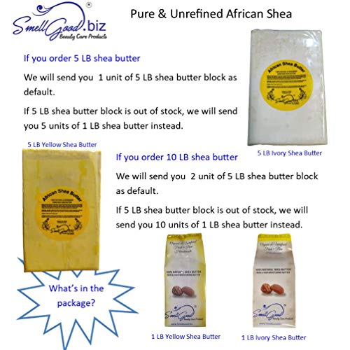 Purest Ivory Unrefined African RAW Real Shea Butter 5lbs - Image 6