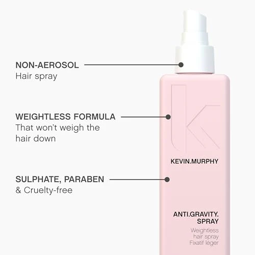 KEVIN.MURPHY ANTI.GRAVITY.SPRAY - Hair Spray for Volume & Shine - For All Hair Types - Non-Aerosol - Weightless Hair Care - 150 mL / 5.1 fl oz - Image 4
