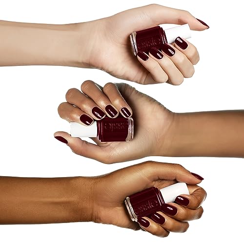 essie Salon-Quality Nail Polish, 8-Free Vegan, Deep Red Wine, Bordeaux, 0.46 fl oz - Image 3