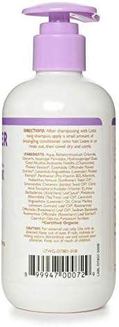 Little Twig Detangling Conditioner, Natural Conditioner with Plant Derived Formula, Hair Conditioner with Essential Oils and Extracts, Suitable for Whole Family, Lavender, 8.5 fl oz. - Image 3