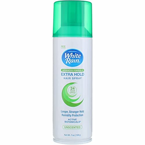 White Rain Aerosol Hairspray Unscented, Extra Hold 7 Oz, 3-Pack - Image 2