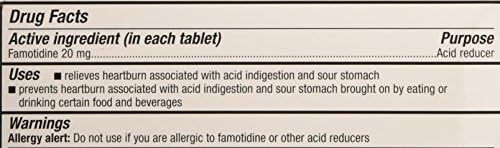Equate - Acid Reducer, Maximum Strength, Famotidine 20 mg, 100 Tablets - Image 3