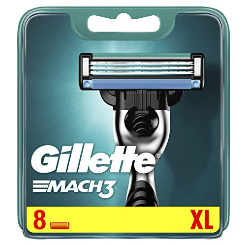 Gillette Mach3 13237104 refill blade cartridges 8 pack - Image 5